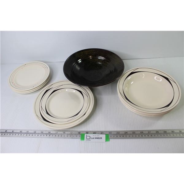 Assorted Dishes - Stoneware Bowl