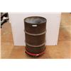 Image 1 : * 25 Gallon Metal Drum w/Dolly