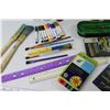 Image 8 : Art Supplies - Paint - Pastel Crayons - Pencil Crayons - Felt Pens - Misc. Items