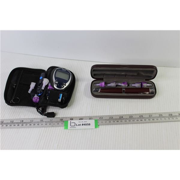 Glucose Checker in Case - Luxura Pen in Case