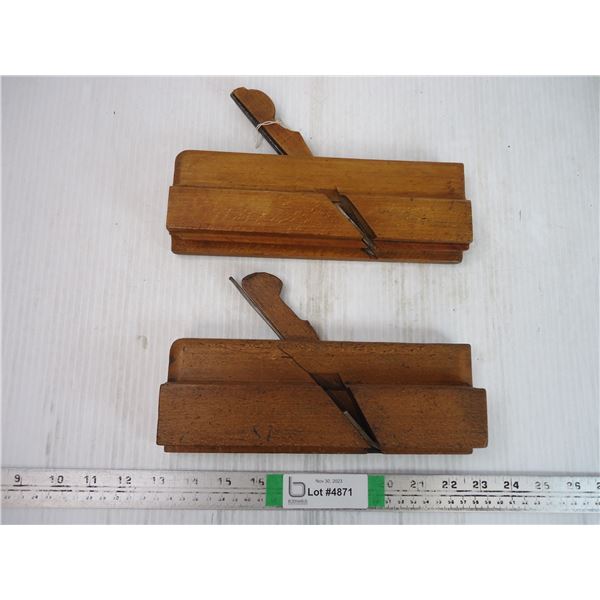 (2) Vintage Moulding Planes