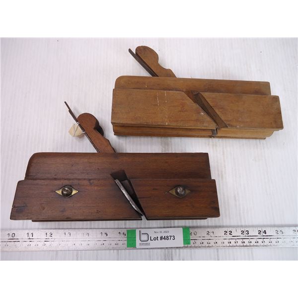 (2) Vintage Moulding Planes