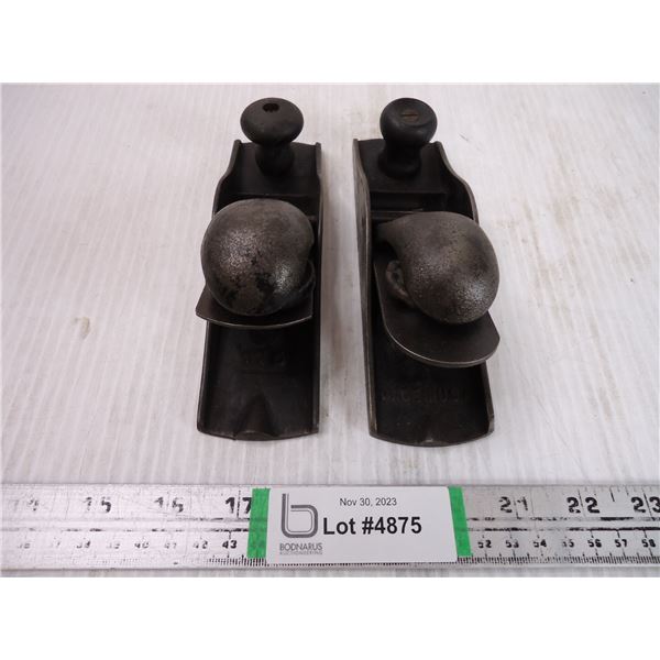 (2) Stanley No.110 Block Planes