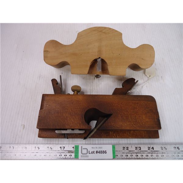 Vintage 7/8 inch Dado Plane and Wooden Router Plane