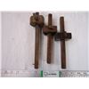 Image 1 : (3) Vintage Wooden Carpenter's Scribes