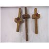 Image 3 : (3) Vintage Wooden Carpenter's Scribes