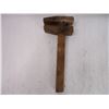 Image 2 : Vintage Carpenter's Scribe, Wood handle Wallpaper Seam Roller and 6" Brass/Steel/Wood Square