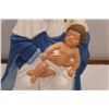 Image 3 : * Plastic Mary and Baby Jesus Light Up Nativity Figurine - 26" Tall