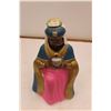 Image 1 : * Plastic Wise Man Lighted Nativity Figurine - 30" Tall