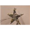 Image 2 : * (3) Decorative Christmas Star Ornaments on Stands - 31", 49"