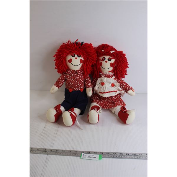 Raggedy Ann and Andy Dolls