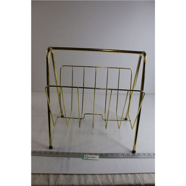 Magazine Rack - 10 1/2" x 16" x 17 1/2" Tall