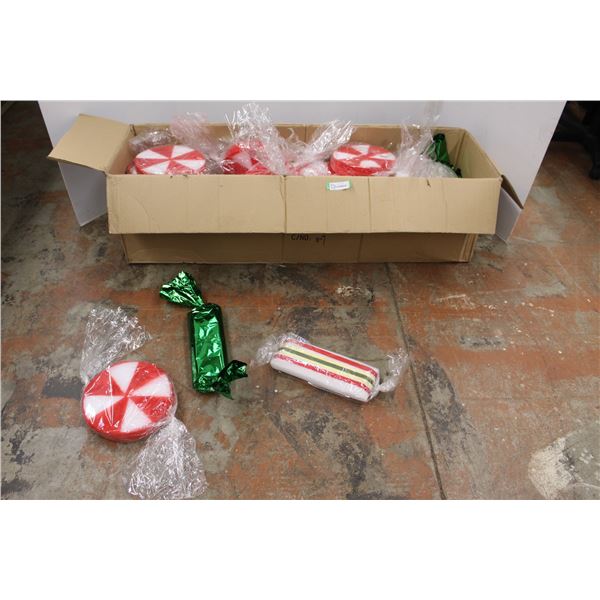 * (10+) Assorted Christmas Candy Decorations