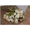 Image 4 : * Styrofoam Urn, (10+) Plastic Poinsettias