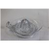 Image 2 : (2) Pyrex Liquid Measuring Cups, Glass Juicer