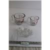 Image 1 : (2) Pyrex Liquid Measuring Cups, Glass Juicer