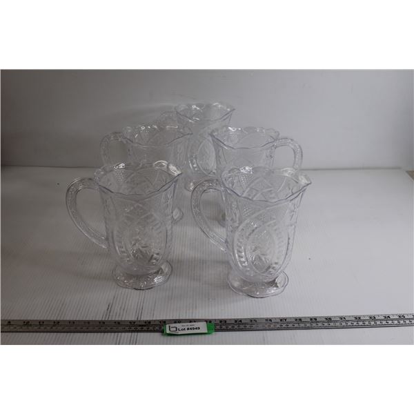 (5) Plastic Pitchers