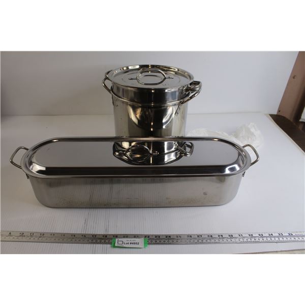 Steaming Pot, Oblong Fish Poacher