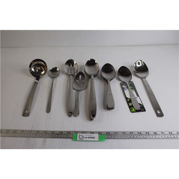 (15+) Assorted Large Spoons