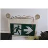 Image 3 : Clock - Works, (20+) Phone Chargers - Apple and Android, Exit Sign, Misc.