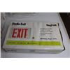 Image 5 : (2) Boxes Exit Signs - (1) is Sealed, Automatic Emergency Light