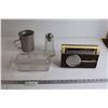 Image 1 : Glass Butter Dish, Radio - Doesn't Work, Misc.