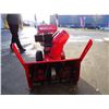 Image 6 : ** Red Sno-Trac Electric Start Snowblower 24"