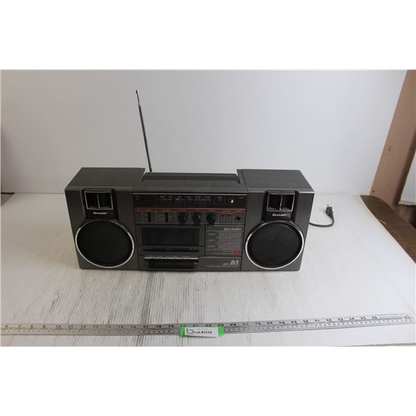 Sharp Ghetto Blaster - Works