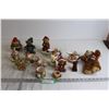 Image 1 : Bear on Sleigh Coin Bank, Miniature Teapot, Stuffed Bear, Misc.