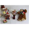 Image 4 : Bear on Sleigh Coin Bank, Miniature Teapot, Stuffed Bear, Misc.