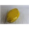 Image 2 : Bright Yellow Nacco Cast Iron Dutch Oven Casserole Dish w/ Lid