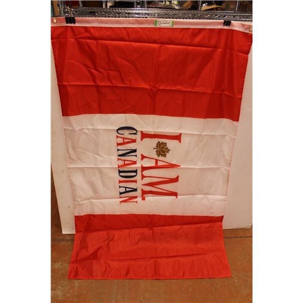 Molson Canadian I Am Canadian Flag