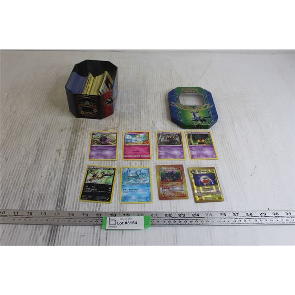 (20+) Pokemon Cards with Tin