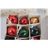 Image 2 : (2x Bid Price) (2) Boxes of Vintage Glass Christmas Ornaments