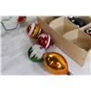 Image 3 : (13) Vintage Glass Christmas Ornaments