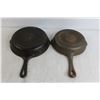 Image 4 : (2) Cast Iron Pans