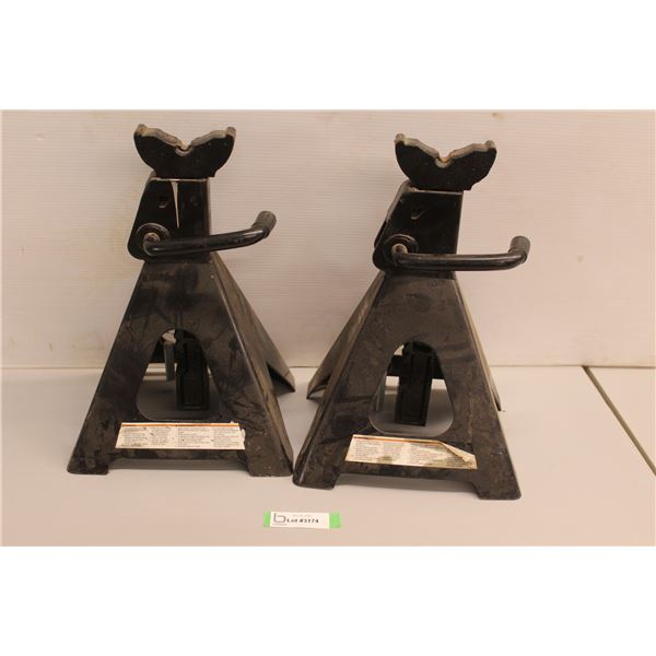 * (2) Pro Point Jack Stands - Capacity 12,000 lbs