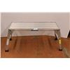 Image 1 : * Aluminum Folding Work Bench - 12" x 37" x 21" Tall