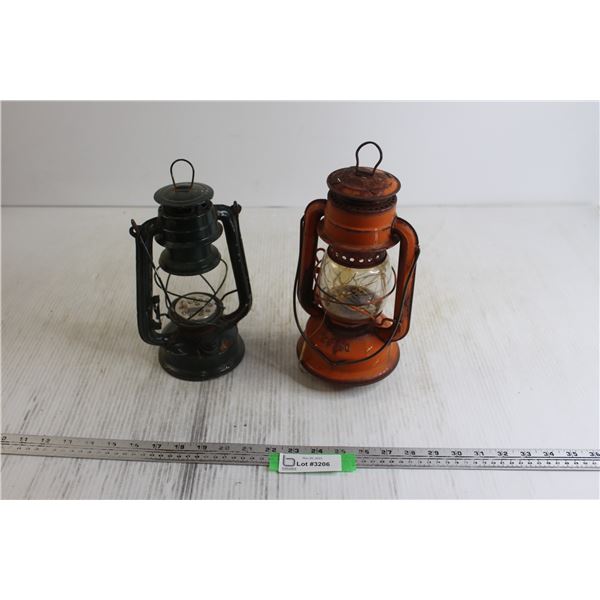 (2) Barn Lanterns