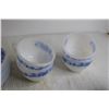 Image 6 : (24) Pieces of Thermo -Ray Milk Glass Dishes + Casserole Dish