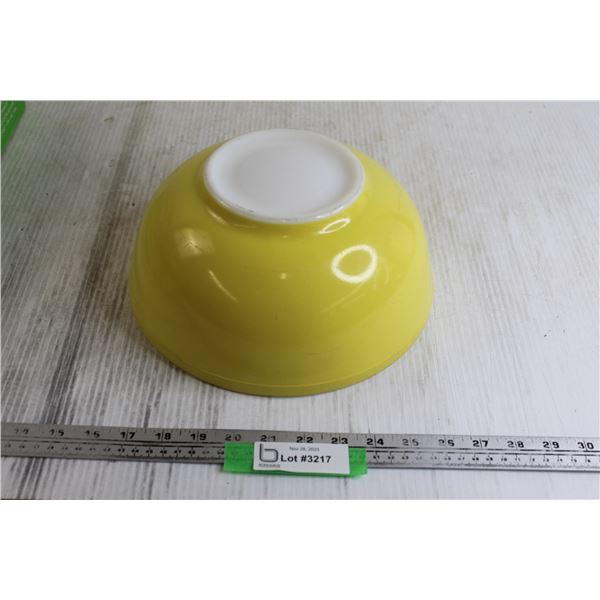 Pyrex Yellow Mixing Bowl