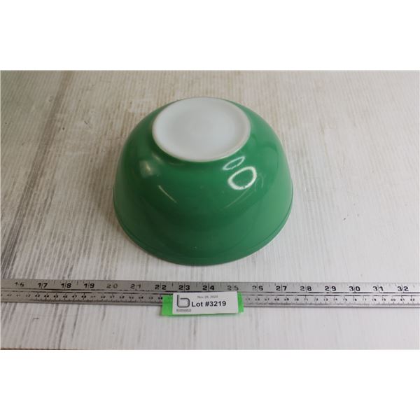 Pyrex Green Bowl