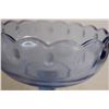 Image 3 : Pedestal Blue Glass Candy Dish