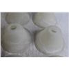 Image 5 : (6) Glass Lampshades