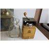 Image 5 : Glass Maple Syrup Bottle, Coffee Grinder, (6) Picture Frames, Outdoor Lamp