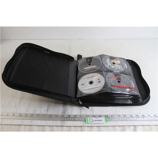 Folder of (20+) DVDs - Emperor, Gravity, Piranha