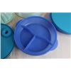 Image 6 : (2) Tupperware Divided Food Containers, Tupperware Gelatin Mold with Accessories