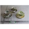 Image 1 : (3) Teacups with Matching Saucers - (2) are Royal Albert