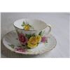 Image 4 : (3) Teacups with Matching Saucers
