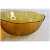 Image 2 : Orange Glass Bowl, Orange-Themed Cheese Set